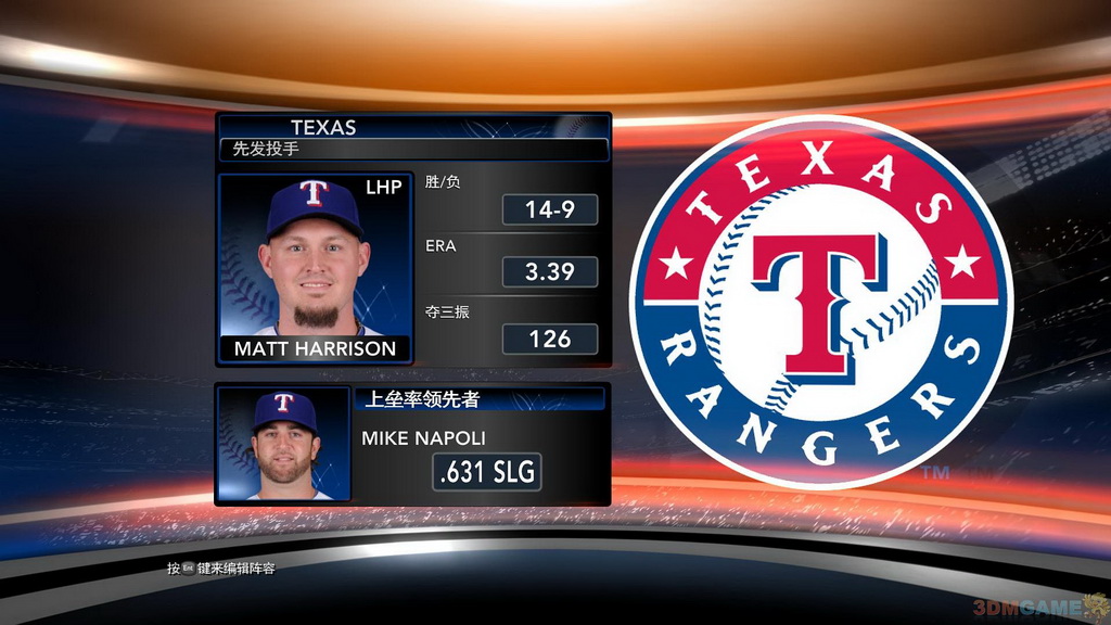 《美国职业棒球大联盟2K12》RELOADED完整英文硬盘版 游戏截图 2